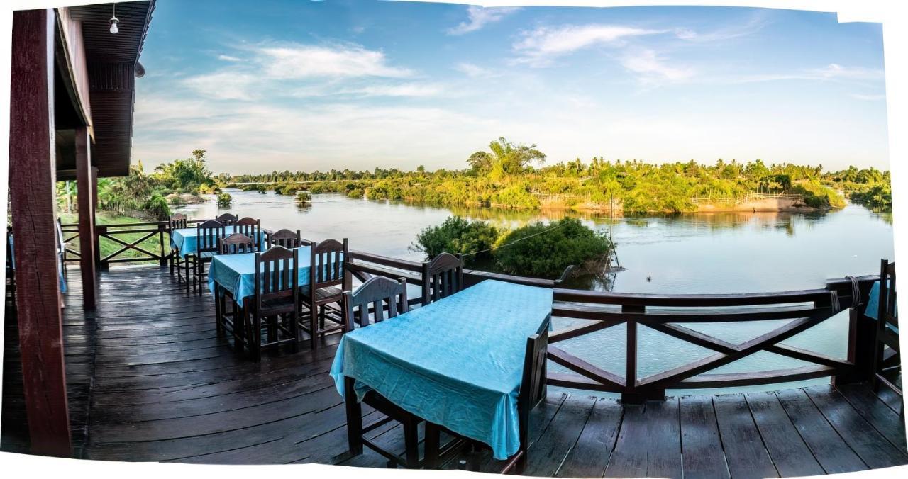 Chanhthida Guesthouse And The River Front Restaurant Ban Khon ภายนอก รูปภาพ